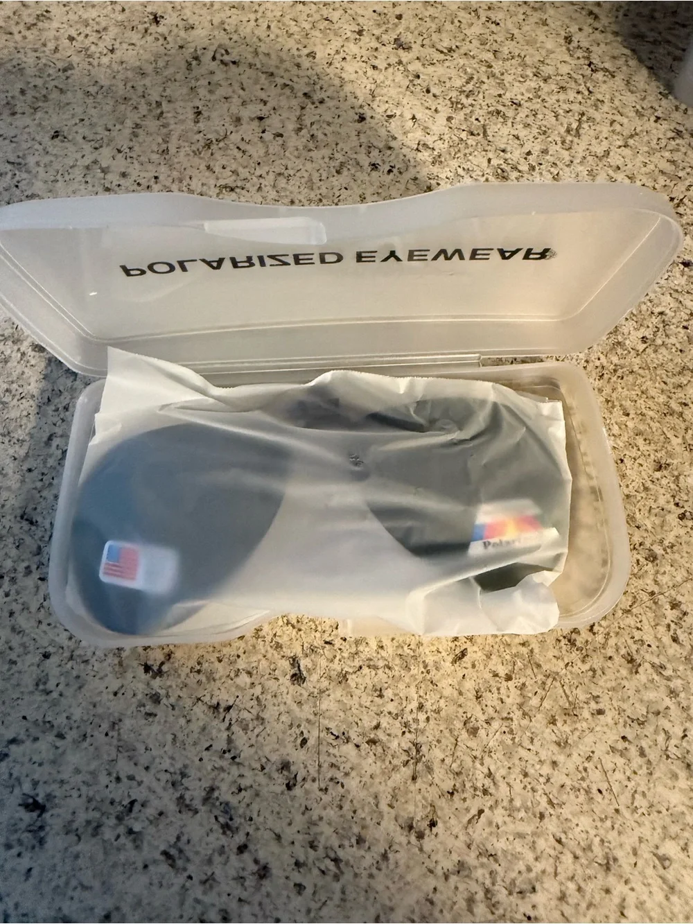Polarized Clip-On Sunglasses - Dark Green/Gray Lenses